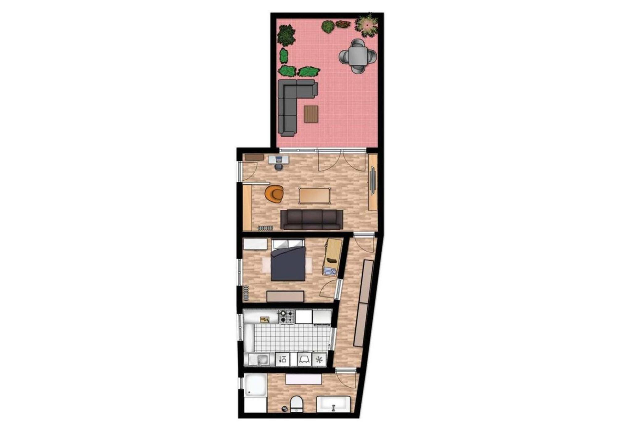 Appartamento Atico Con Terraza En Pleno Centro Cordova Esterno foto